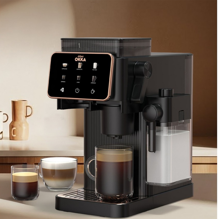 Arzum Okka Barista Compact Automatic Espresso Machine Copper