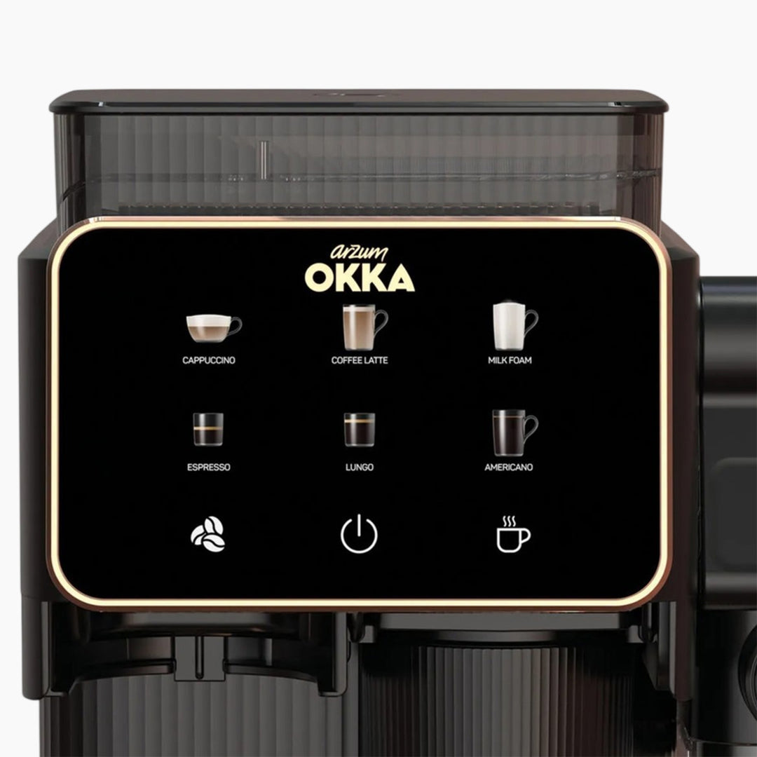 Arzum Okka Barista Compact Automatic Espresso Machine Copper