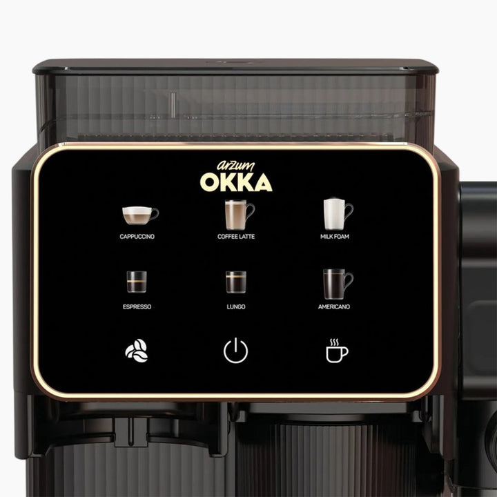 Arzum Okka Barista Compact Automatic Espresso Machine Copper