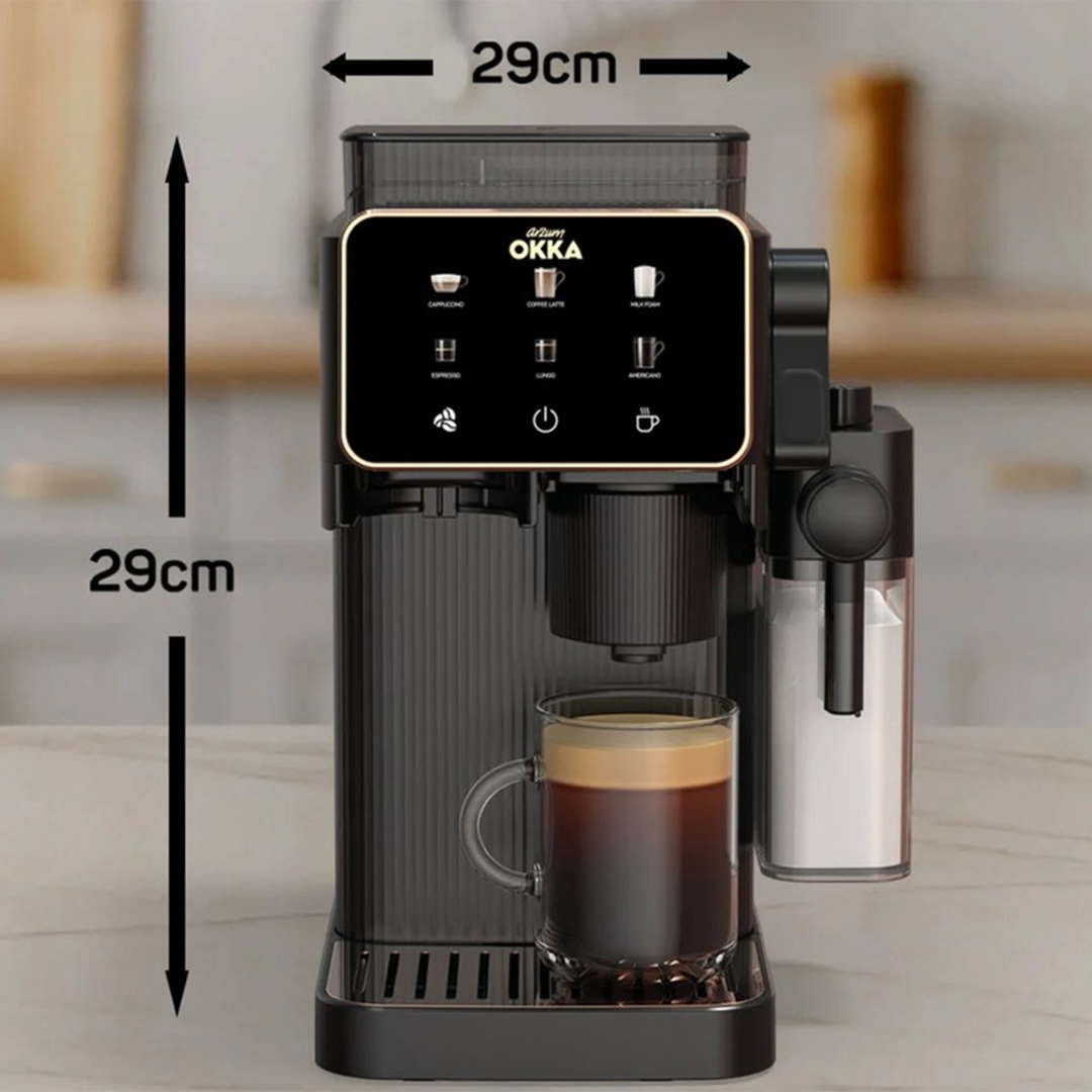 Arzum Okka Barista Compact Automatic Espresso Machine Copper