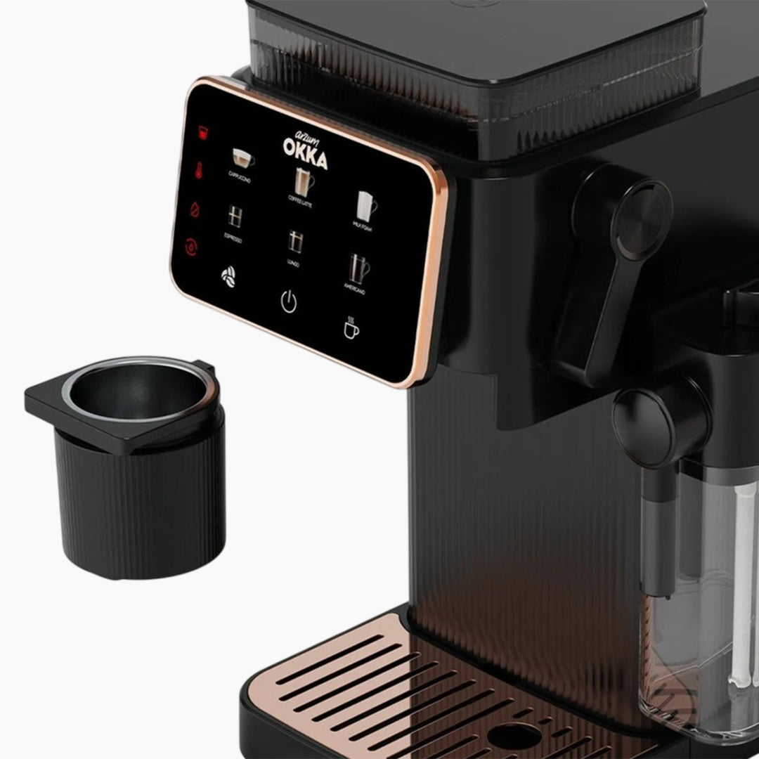 Arzum Okka Barista Compact Automatic Espresso Machine Copper