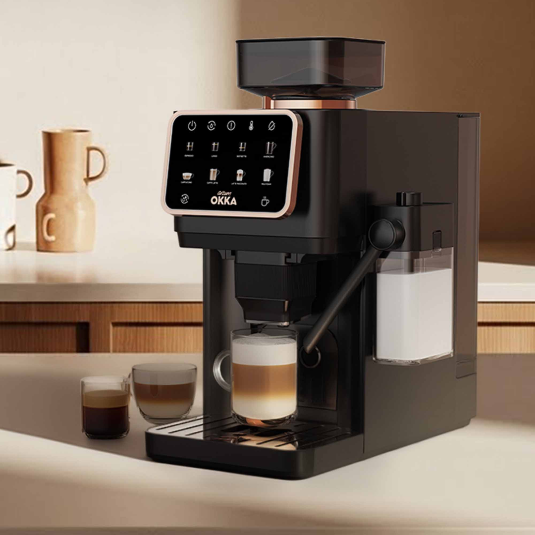 Arzum Okka Barista Pro Automatic Espresso Machine Copper