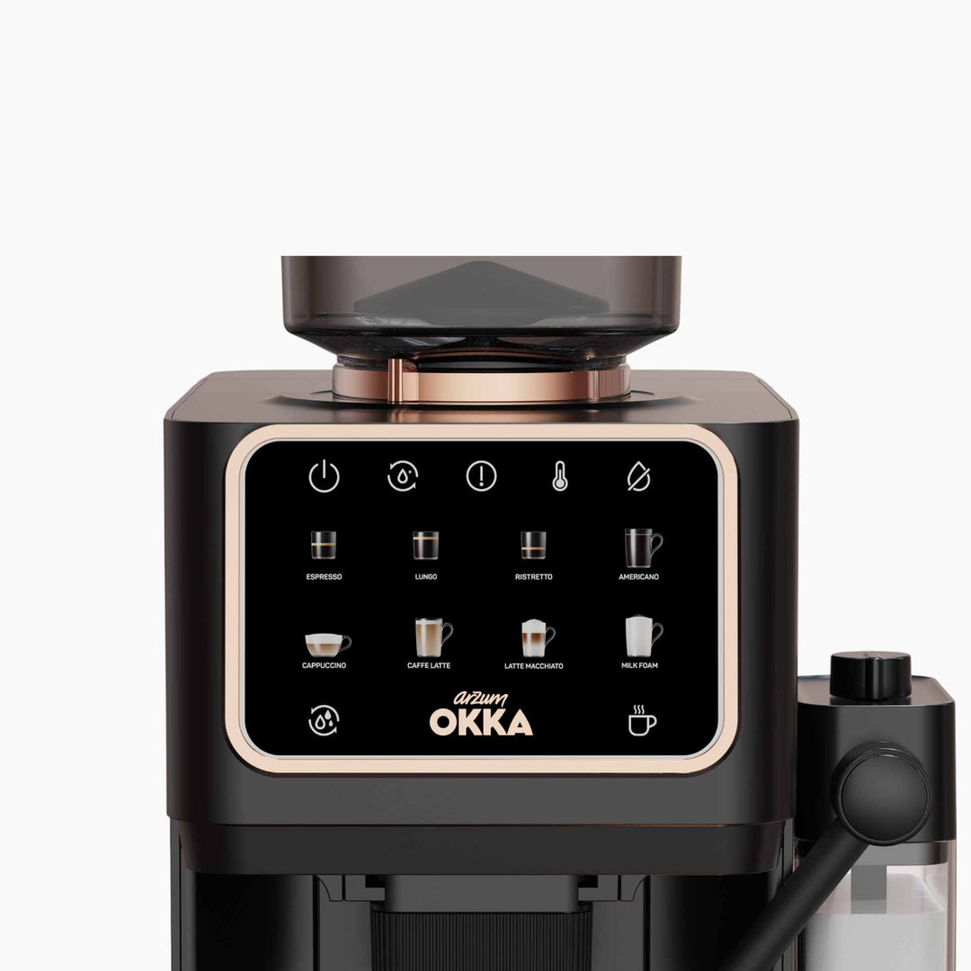 Arzum Okka Barista Pro Automatic Espresso Machine Copper