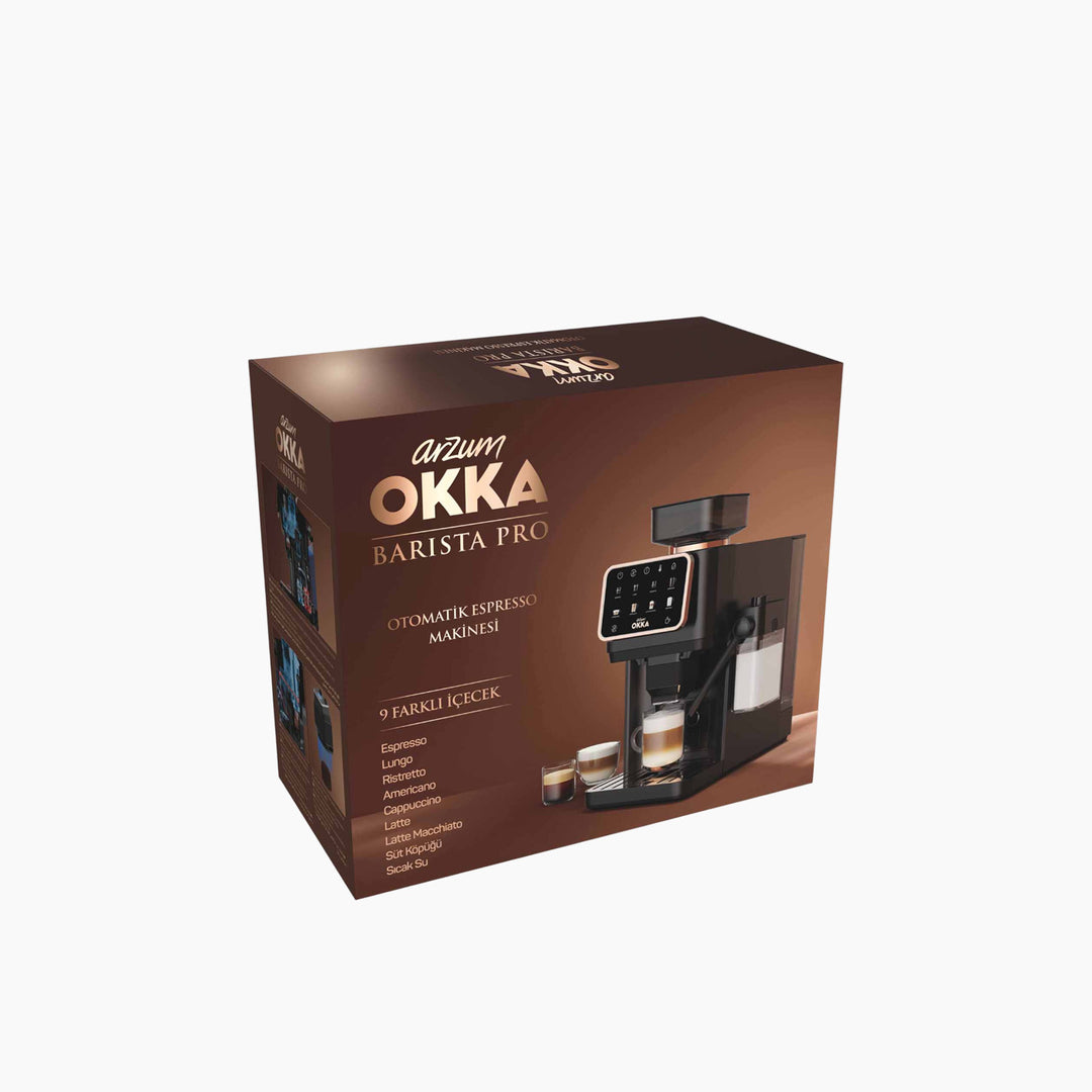 Arzum Okka Barista Pro Automatic Espresso Machine Copper