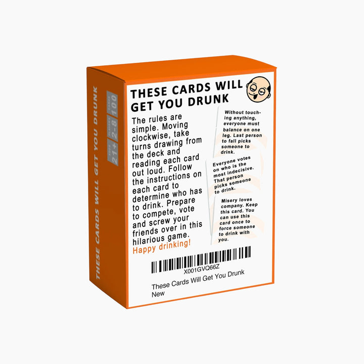 These Cards Will Get You Drunk for adults Board Game