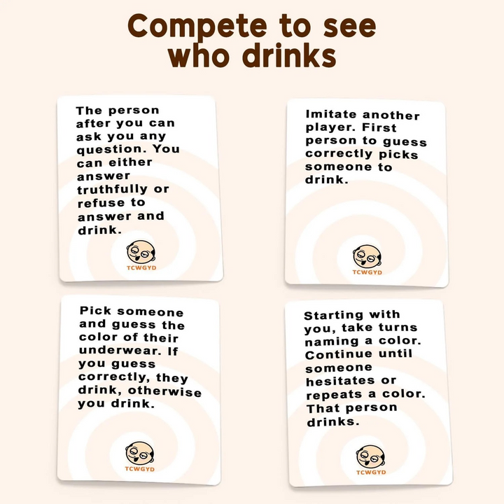 These Cards Will Get You Drunk for adults Board Game