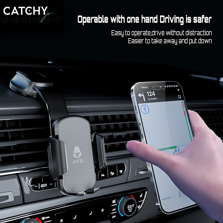 ATB 360 Degree Metal Magnetic Car Phone Holder