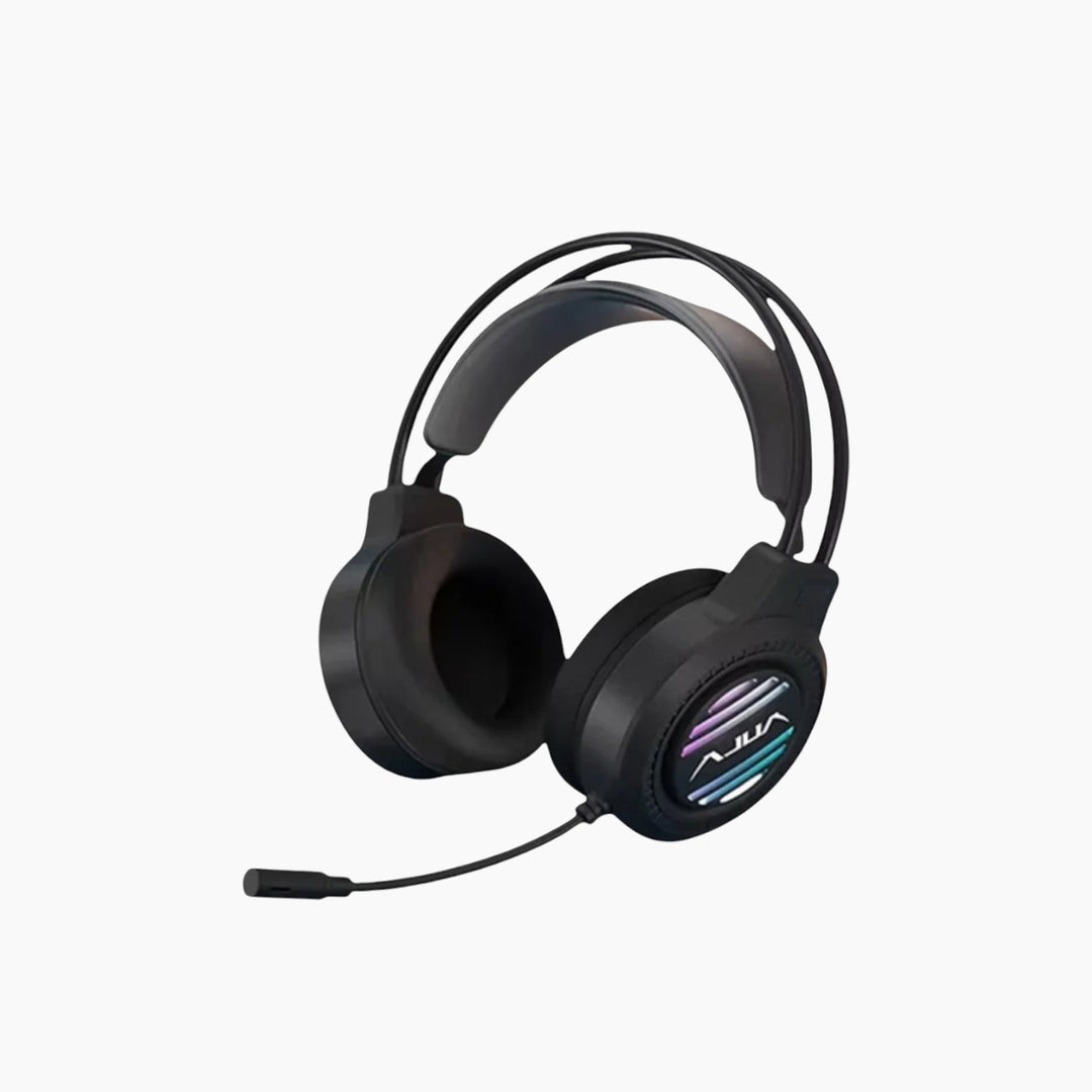 AULA S606 gaming headset with seven-color lamp effect