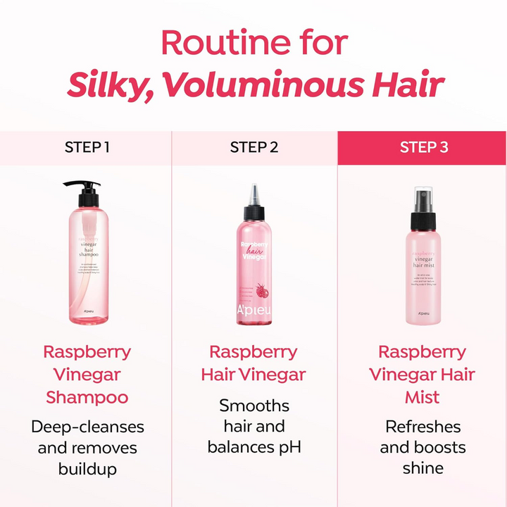 A’PIEU Raspberry Hair Vinegar Hair Rinse