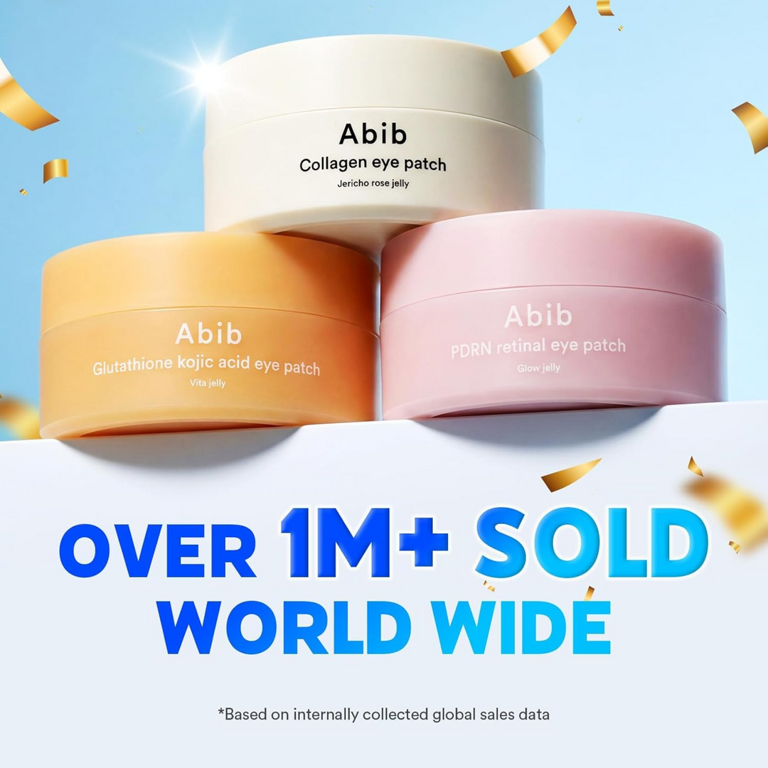 Abib Glutathione Kojic Acid Eye Patch Vita Jelly 60 Count