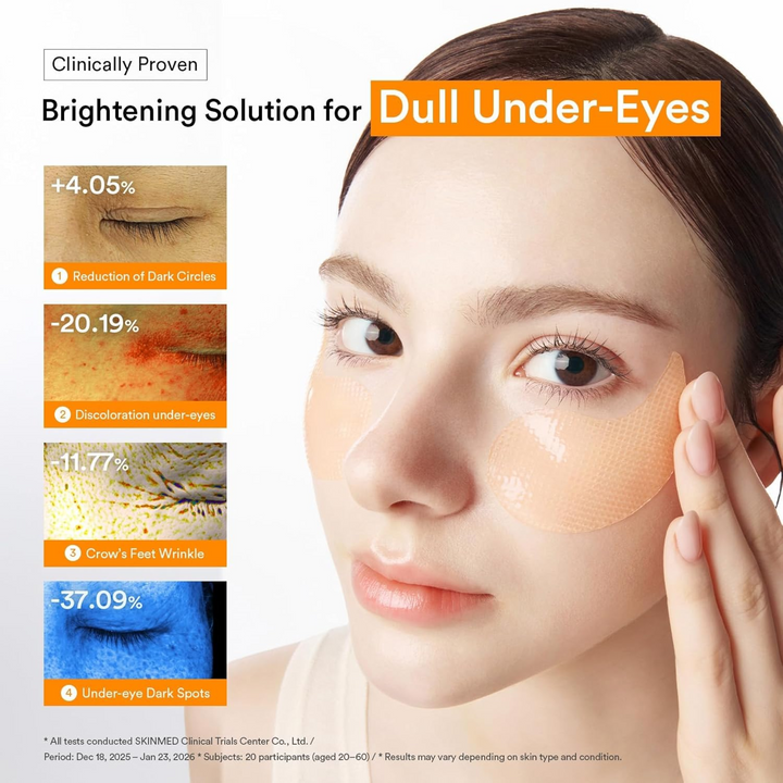 Abib Glutathione Kojic Acid Eye Patch Vita Jelly 60 Count