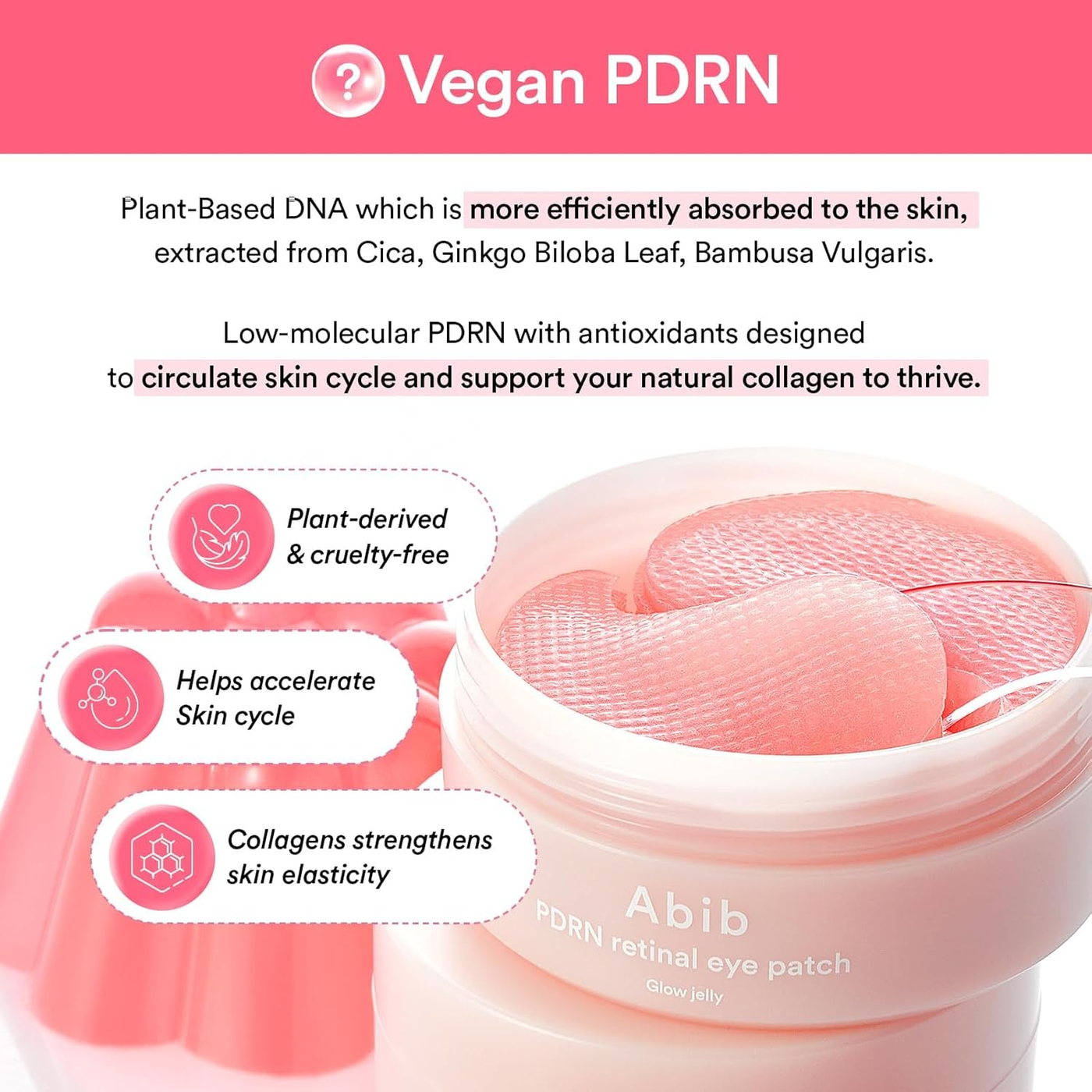 Abib PDRN Retinal Eye Patch Glow Jelly Abib PDRN Retinal Eye Patch Glow Jelly