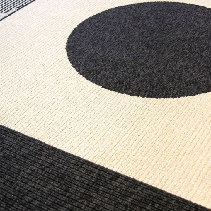 Abstract Monochrome Art Rug