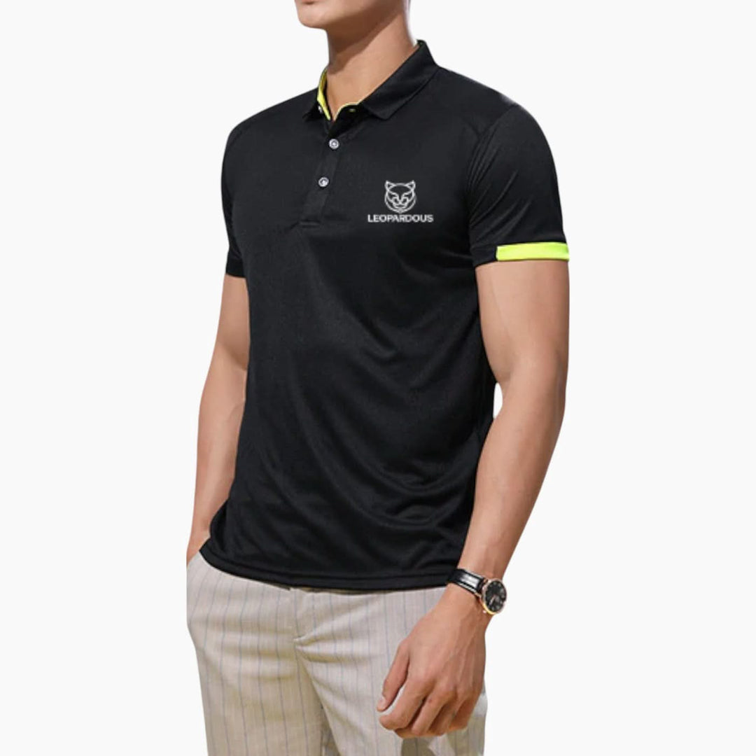 Leopardous ActiPolo Shirt