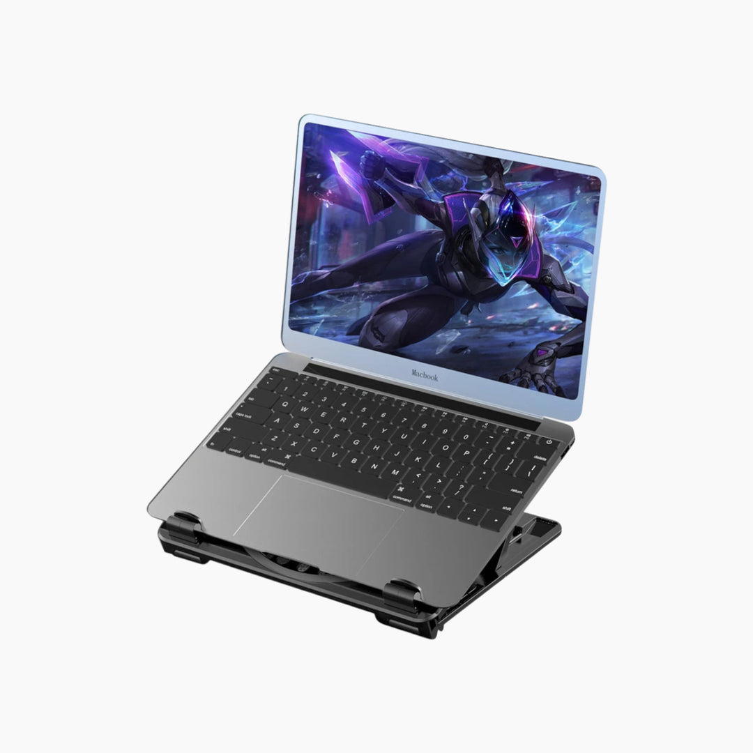 PHOCAR adjustable cooling laptop riser for 10-17.9 inch laptops