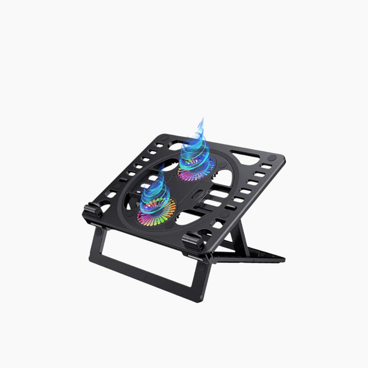 PHOCAR adjustable cooling laptop riser for 10-17.9 inch devices