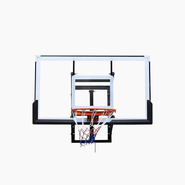 Adjustable Height Wall Mount Basketball Board 140X80cm