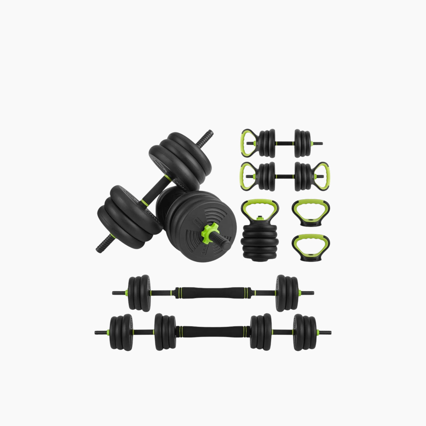 Adjustable dumbbells Plastic weight set Adjustable dumbbells Plastic weight set