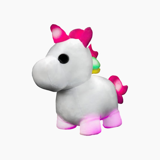 Jazwares Adopt Me Mega-Neon Unicorn Plush