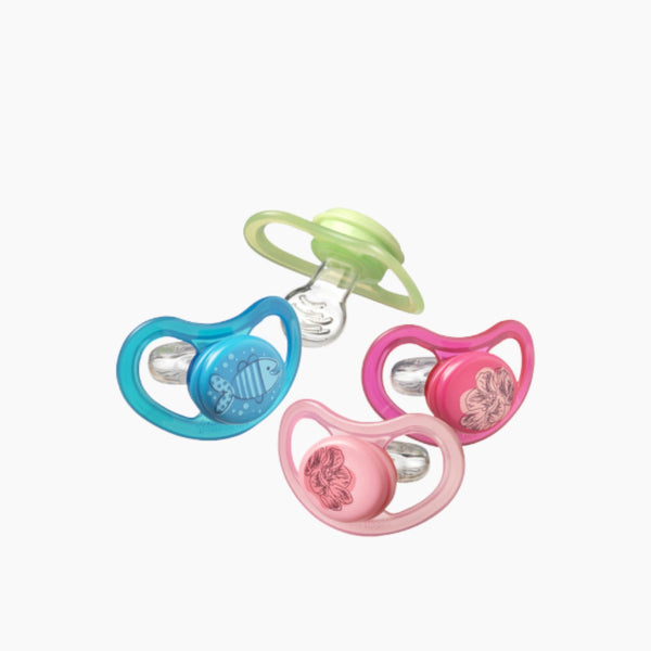Air Style Soother Open Shield 9-18 Months 2 Pieces