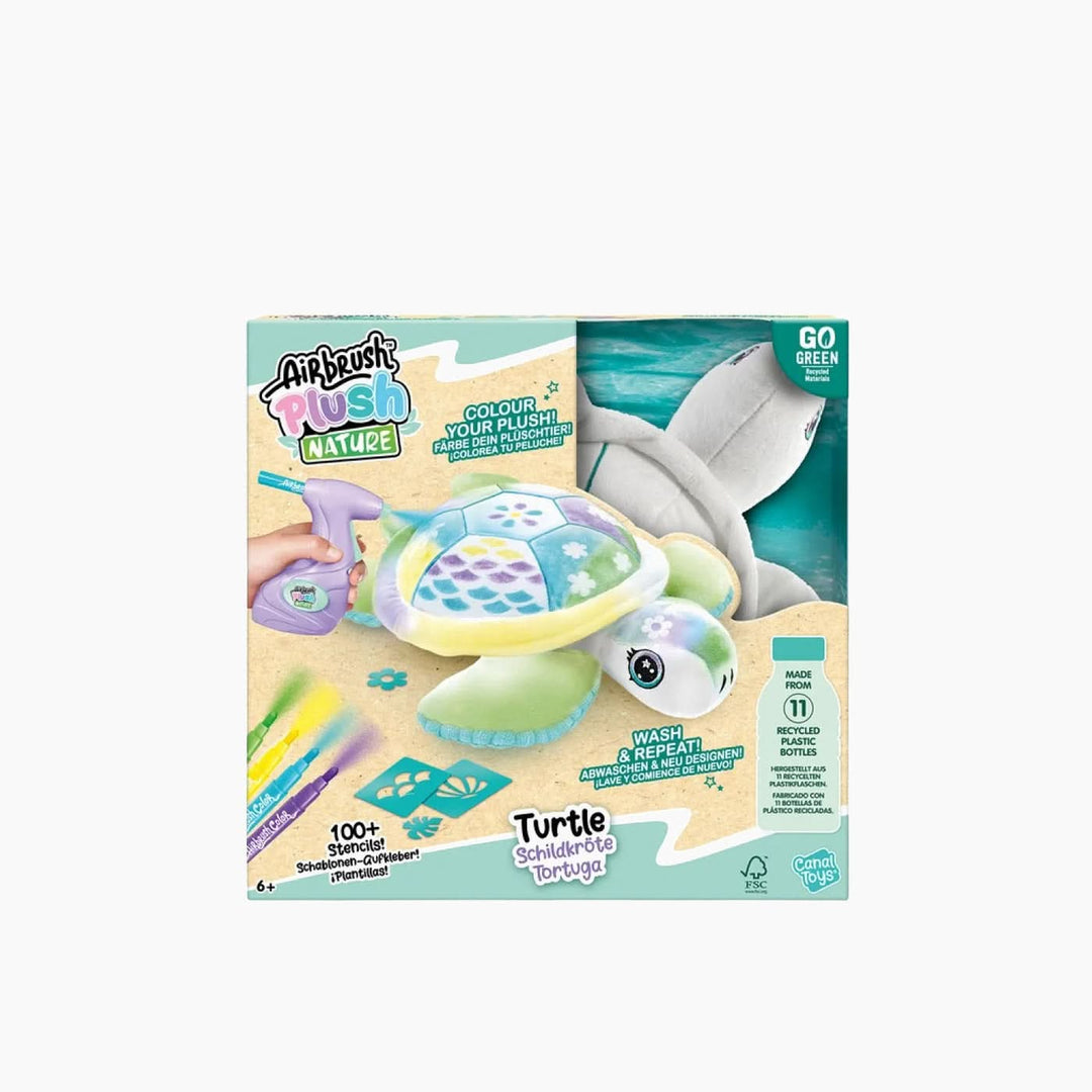 Canal Toys Airbrush Plush Turtle