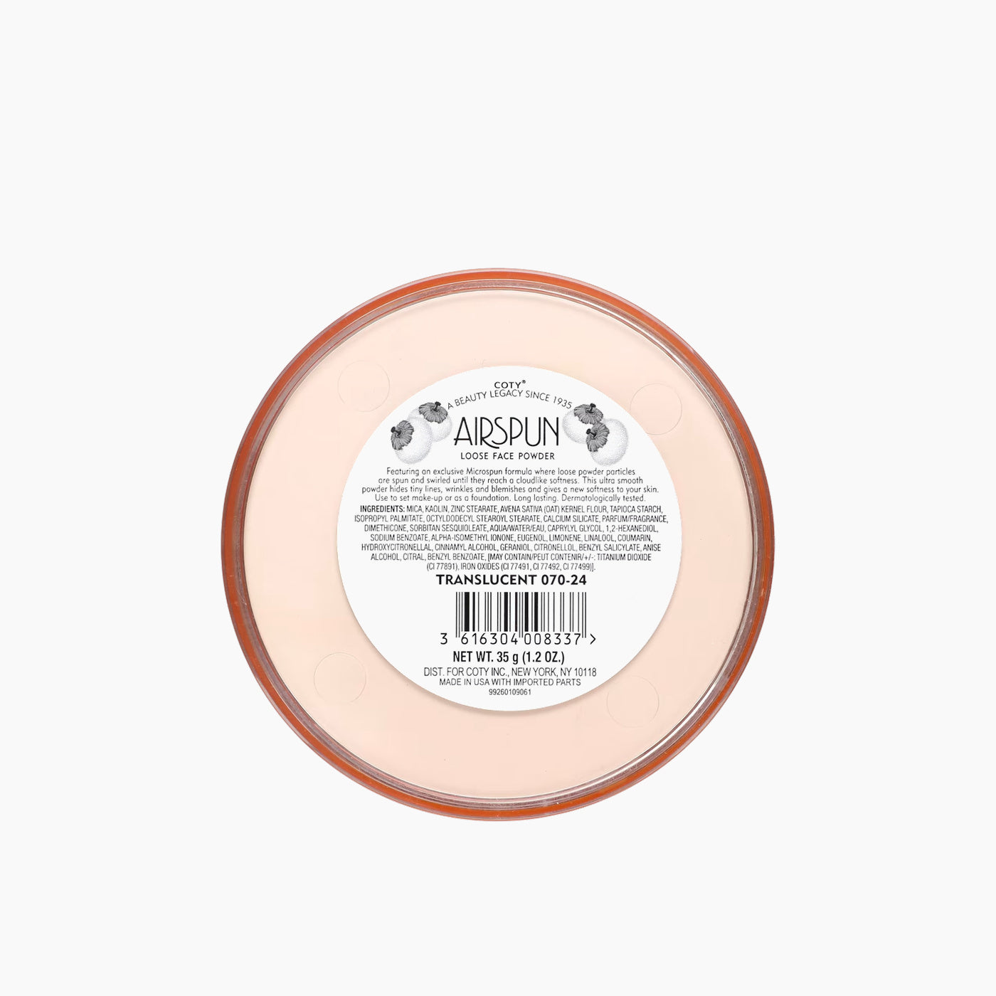 Airspun Naturally Neutral Loose Face Powder Airspun Naturally Neutral Loose Face Powder