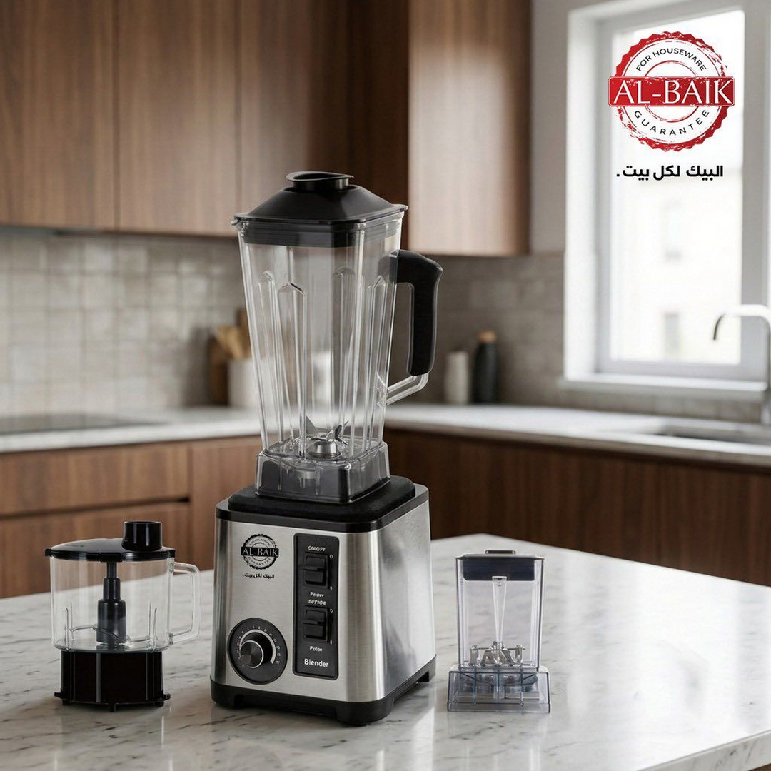 Al-Beik 8-in-1 Food Processor