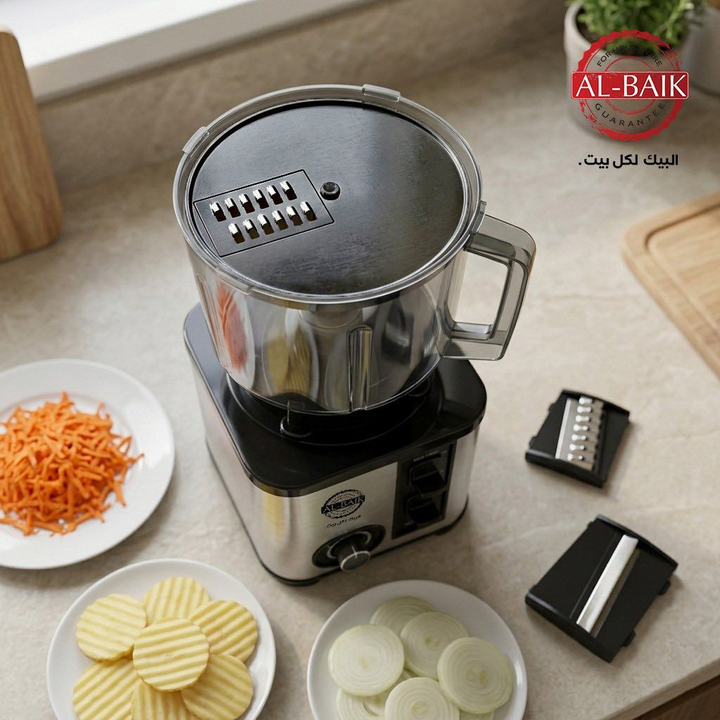 Al-Beik 8-in-1 Food Processor