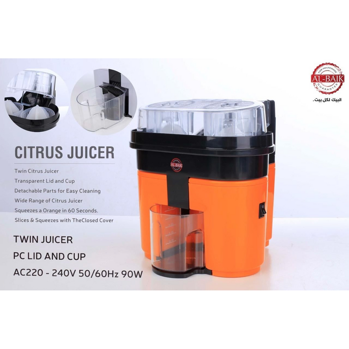 Al-Beik Double Citrus Juicer
