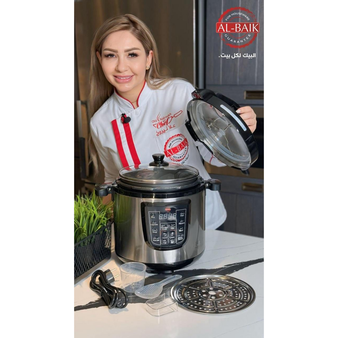 Al-Beik Electric Pressure Cooker Pro, 10L