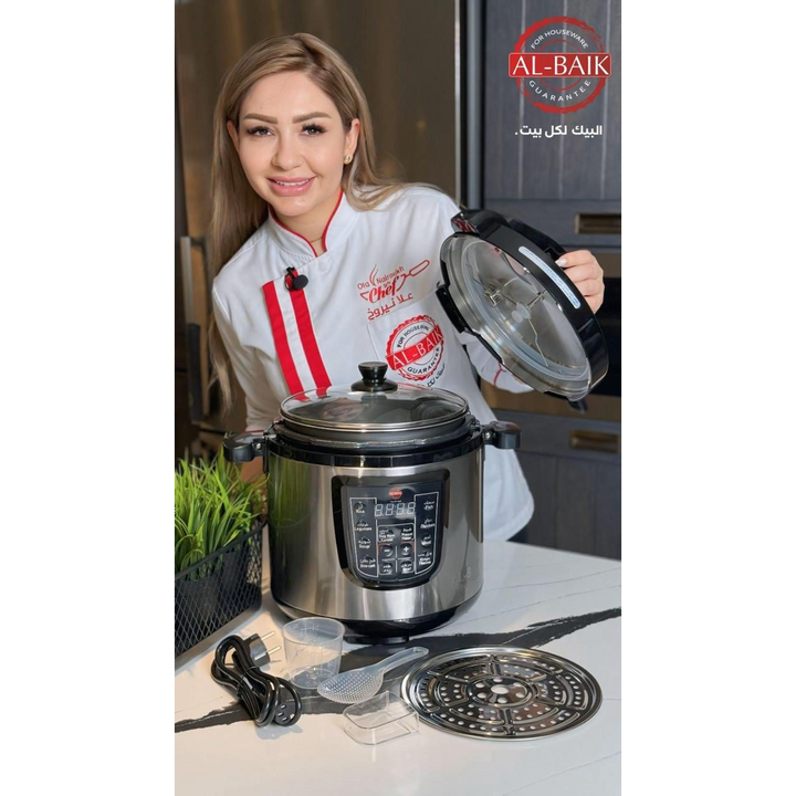 Al-Beik Electric Pressure Cooker Pro, 10L