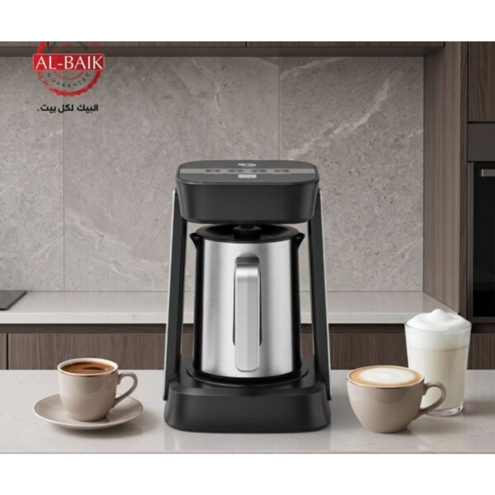 Albaik 2-in-1 Turkish Coffee Maker and Milk Frother