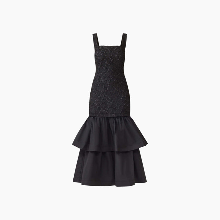 Elliatt Alexandra Tiered Gown in Black