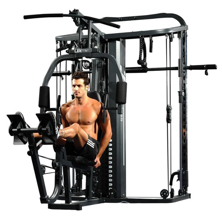 Miracle Fitness All-in-One Home Gym with Smith Machine