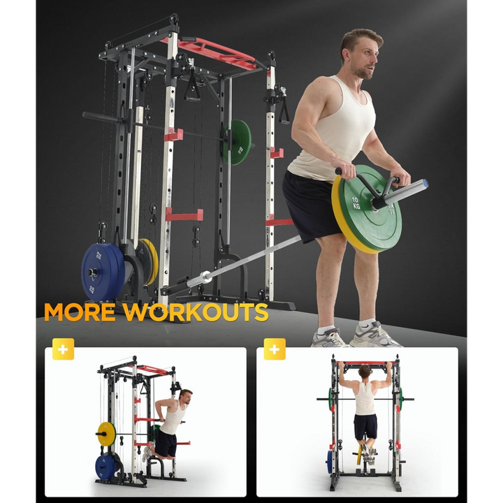 1441 Fitness All-in-One Smith &amp; Cable Machine