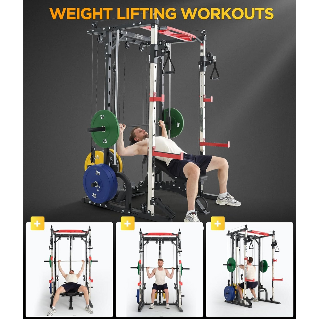 1441 Fitness All-in-One Smith &amp; Cable Machine