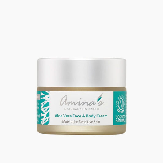 Amina's Natural Aloe Vera Face & Body Cream