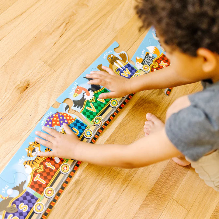Melissa &amp; Doug Alphabet Express Floor Puzzle (27 PCS)