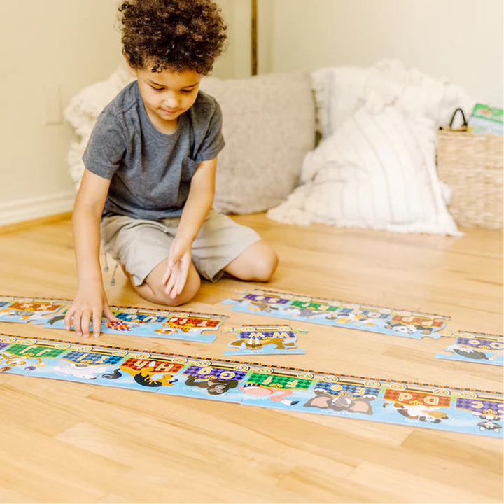 Melissa &amp; Doug Alphabet Express Floor Puzzle (27 PCS)