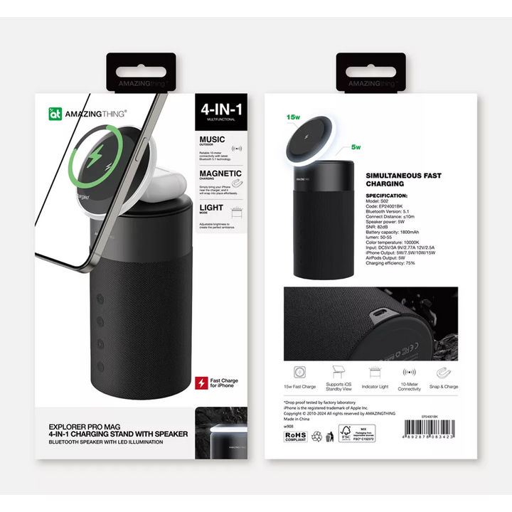 Amazing Things Explorer Pro Mag 4-in-1 Stand &amp; Speaker