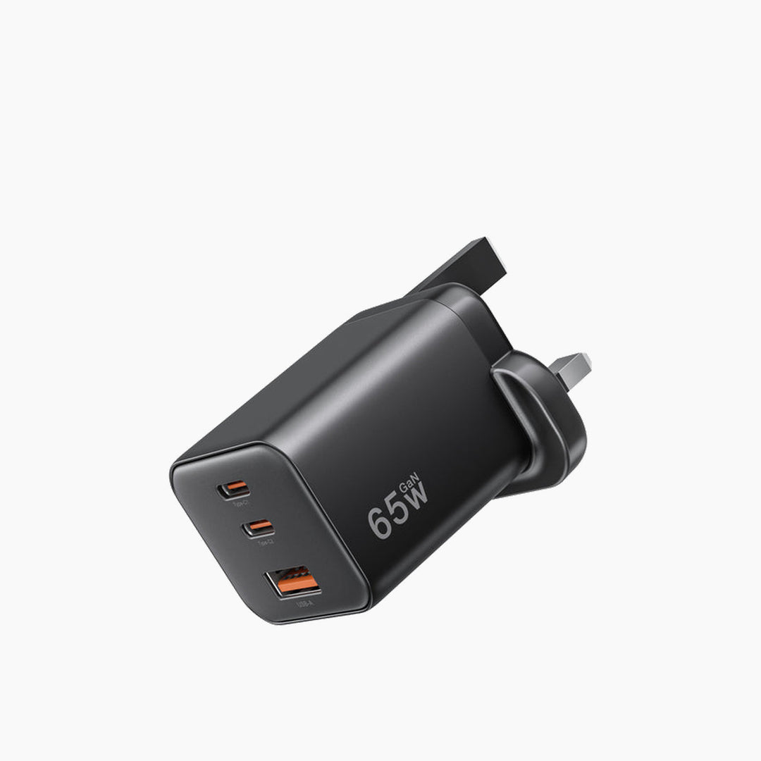 أشياء مذهلة أشياء مذهلة - شاحن جداري Thunder Pro Gan 65W 3 منافذ 1A+2C