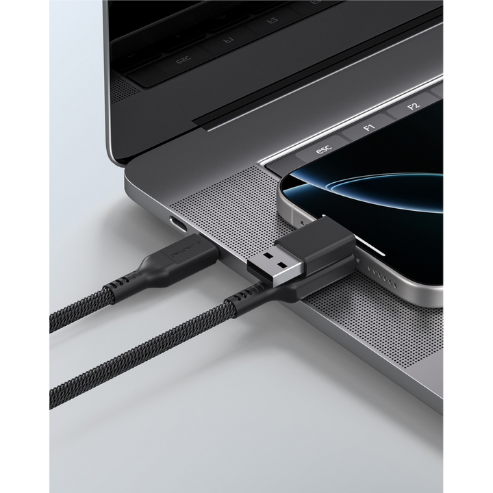 Amazing Things Thunder Pro i7X 2-in-1 USB-C/Lightning Cable 1.2m