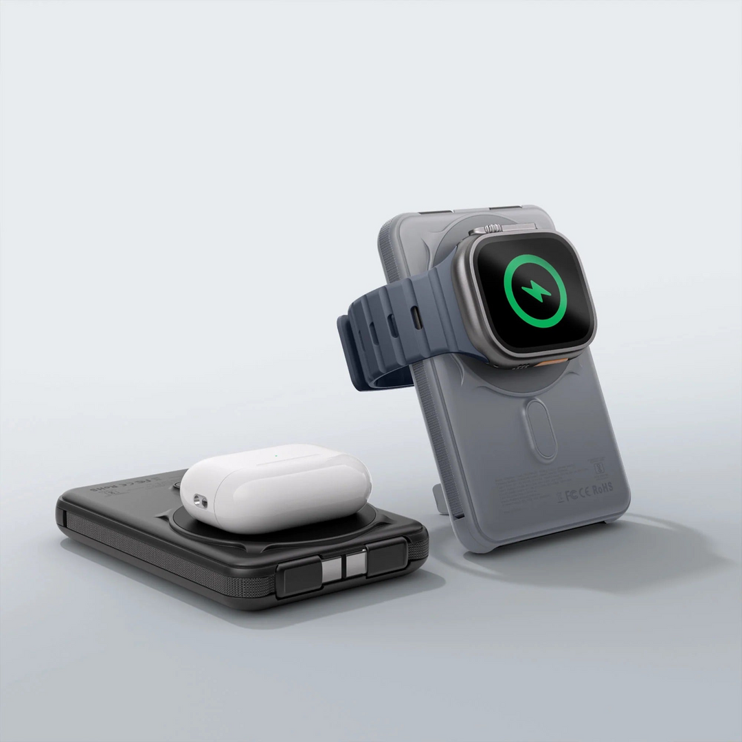 Amazing Things Thunder Pro Mag 10000mAh Power Bank + Holder (Black)