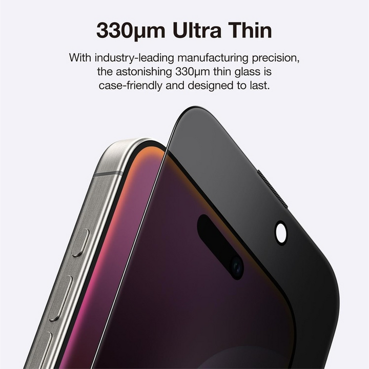 Amazing Things Titan Privacy Glass – iPhone 16 Pro Max