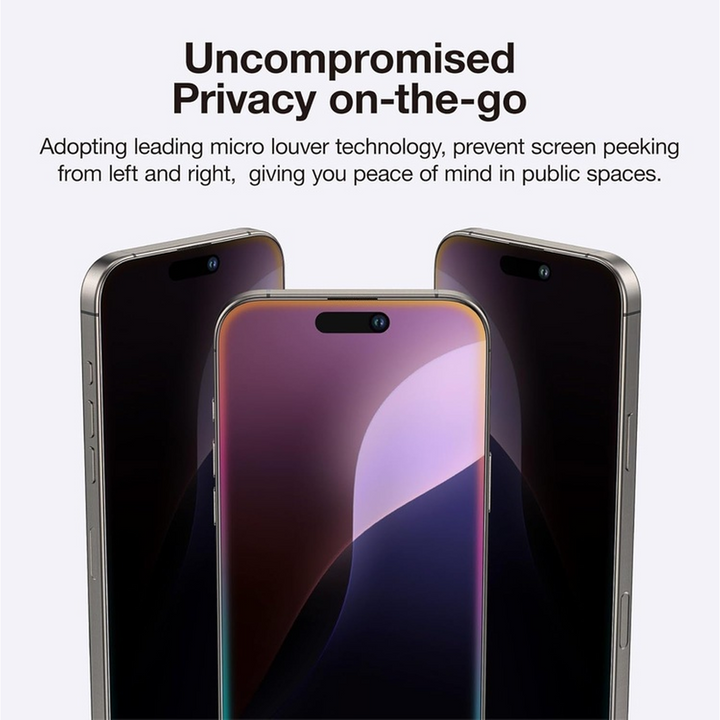 Amazing Things Titan Privacy Glass – iPhone 16 Pro Max