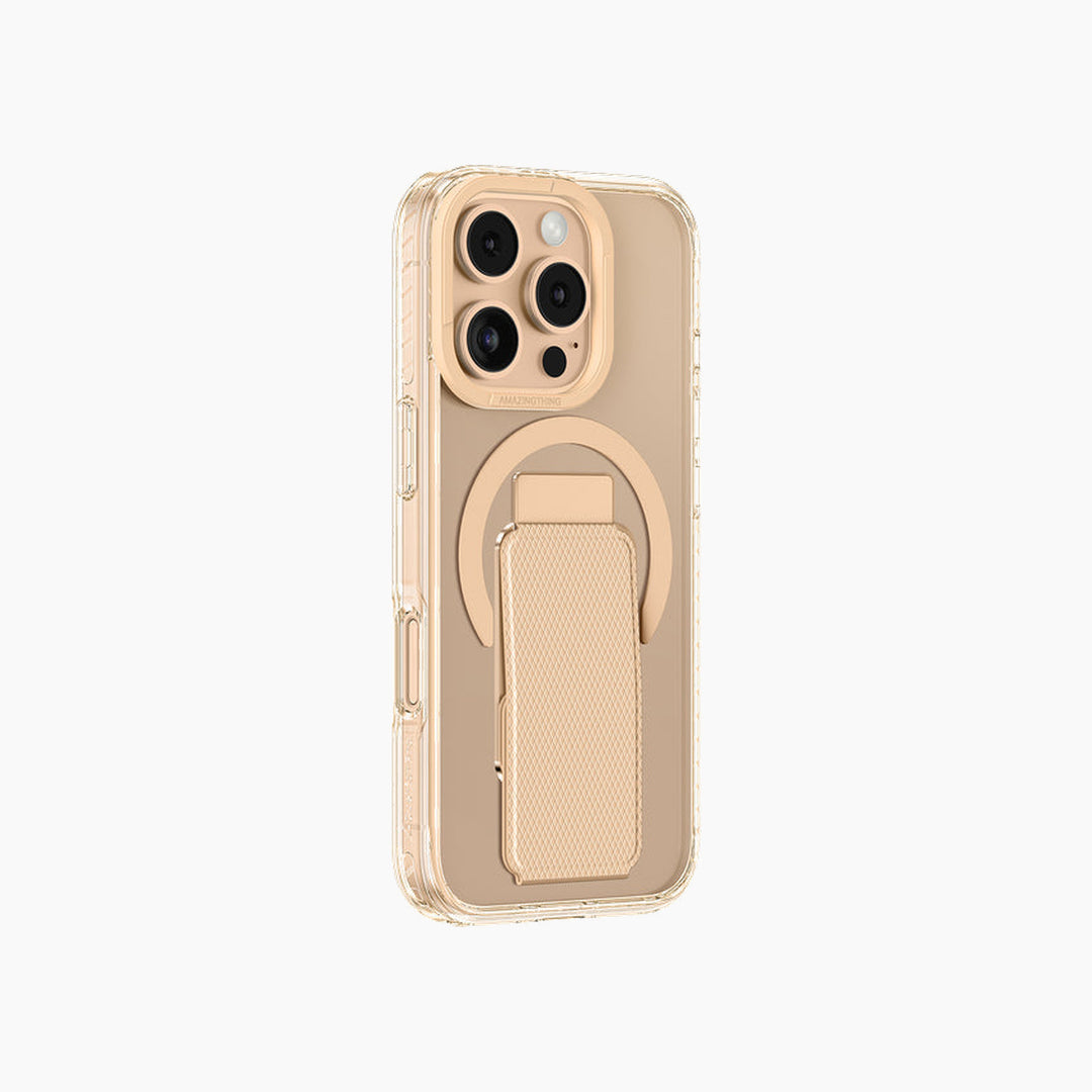 Amazing Things Titan Pro Holder MagSafe Case – iPhone 16 Pro Max (Rose Gold)