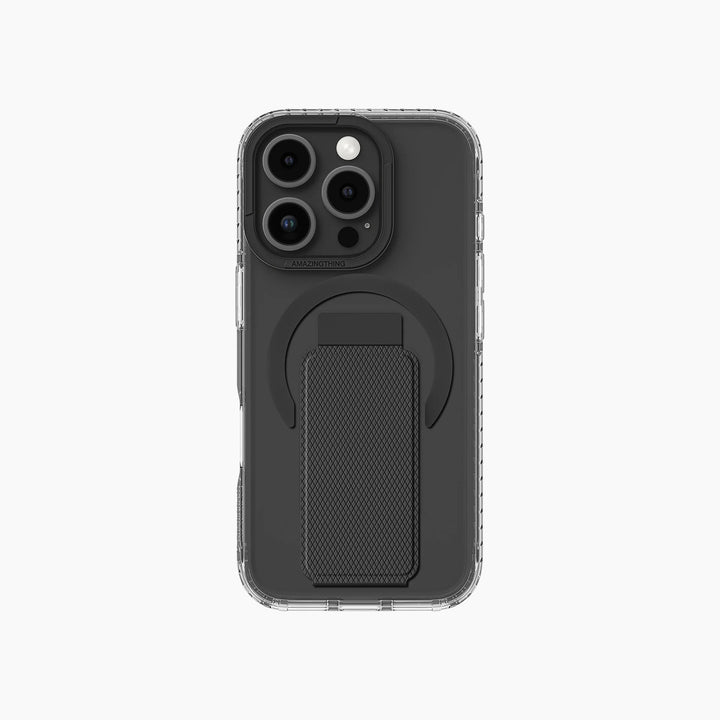 أشياء مدهشة - Titan Pro + جراب Magsafe حامل لهاتف iPhone 16 Pro Max مقاس 6.9 بوصة - أسود