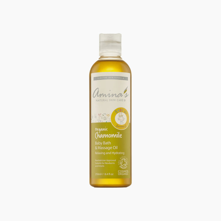 Amina Skin Care Organic Baby Bath &amp; Massage Oil