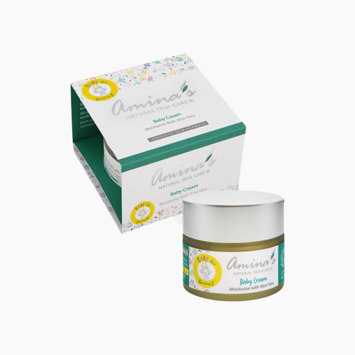 Amina Skin Care Organic Natural Aloevera Baby Cream