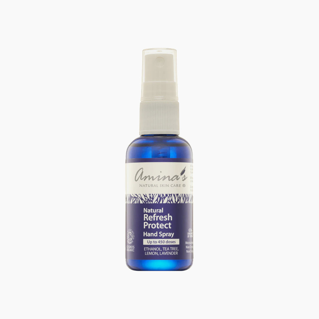 Amina Skin Care Organic Refresh &amp; Protect Hand Spray 50ML